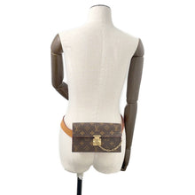 将图像加载到图库查看器中,LOUIS VUITTON SPadlock belt pouch BrownM44667 Monogram Size PM