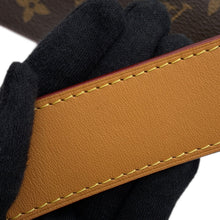 将图像加载到图库查看器中,LOUIS VUITTON ★SPadlock belt pouch BrownM44667 Monogram Size PM