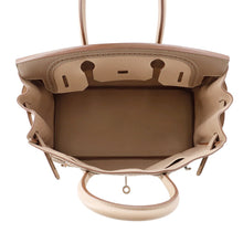 Load image into Gallery viewer, HERMES Birkin Ghillies Argile/Etoupe Swift Leather Size 30