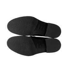 Load image into Gallery viewer, HERMES Mocassins Impact Black251228Z Calf Leather Size 36 1/2