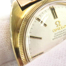 将图像加载到图库查看器中,OMEGA Constellation Day-Date W35mm Gold Plated White Dial168.029