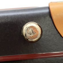 Load image into Gallery viewer, GLOBE TROTTER Safari Carry-On Travel Case Dark Brown Vulcan Fiber Size Small