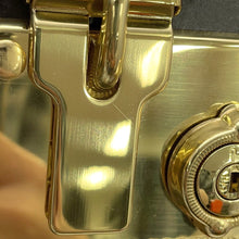 Load image into Gallery viewer, GLOBE TROTTER Safari Carry-On Travel Case Dark Brown Vulcan Fiber Size Small