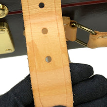 Load image into Gallery viewer, GLOBE TROTTER Safari Carry-On Travel Case Dark Brown Vulcan Fiber Size Small