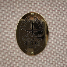 Load image into Gallery viewer, GLOBE TROTTER Safari Attaché Dark Brown Vulcan Fiber Size Small