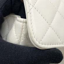 Load image into Gallery viewer, CHANEL Matelasse Top Handle Bag WhiteAS5243 Lambskin Size 20