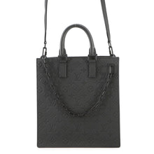 将图像加载到图库查看器中,LOUIS VUITTON Sac Plat Messenger NoirM55924 Monogram・Taurillon