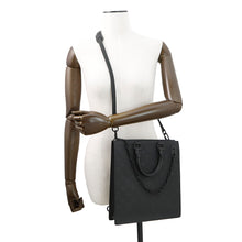 将图像加载到图库查看器中,LOUIS VUITTON ★Sac Plat Messenger NoirM55924 Monogram・Taurillon