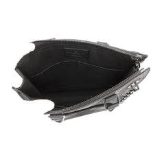 将图像加载到图库查看器中,LOUIS VUITTON ★Sac Plat Messenger NoirM55924 Monogram・Taurillon
