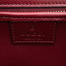 Load image into Gallery viewer, GUCCI Bamboo 1947 Top Handle Bag Rosso Ancora Red827815 Leather Size Small