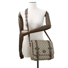 将图像加载到图库查看器中,GUCCI GG Supreme messenger bag Red658542 GG Supreme Leather