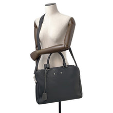 将图像加载到图库查看器中,LOUIS VUITTON Armand Briefcase NoirM54381 Taurillon Leather Size MM