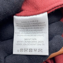 Load image into Gallery viewer, HERMES Sack Aline Rouge H/Gold Toile Chevrons Barenia Leather Size MM