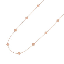将图像加载到图库查看器中,Van Cleef & Arpels Sweet Alhambra Long Necklace 16 motifsVCARO8DG00 18K Pink Gold