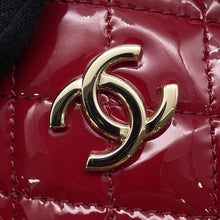Load image into Gallery viewer, CHANEL Chain Clutch Shoulder Bag RedAP3354 Patent Leather