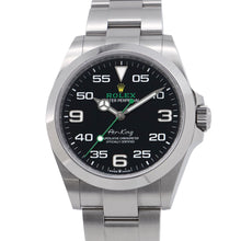 Load image into Gallery viewer, ROLEX Air-King W40mm Stainless Steel Black Dial126900