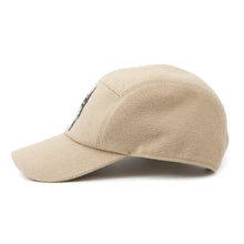 将图像加载到图库查看器中,HERMES Cap Nevada Super H Size 59 Beige Cotton100% Leather