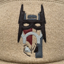 将图像加载到图库查看器中,HERMES Cap Nevada Super H Size 59 Beige Cotton100% Leather