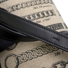 Load image into Gallery viewer, HERMES Constance 3 Deschenes Black Toile de Camp Swift Leather Size 24