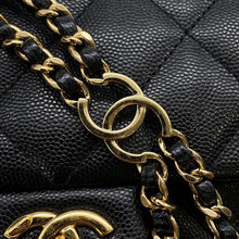 将图像加载到图库查看器中,CHANEL Mini Matelasse ChainShoulder Bag BlackAS3757 Caviar Leather