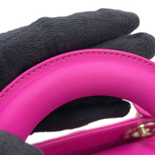 将图像加载到图库查看器中,Dior Lady's Dior MY ABCDIOR Cannage 2-way Bag PinkM0538ONGE Lambskin Size Small