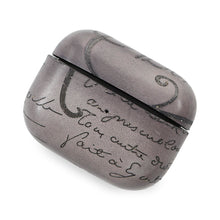 将图像加载到图库查看器中,Berluti AirPods ProCase Gray Venice Scritto Calf Leather