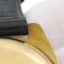 将图像加载到图库查看器中,IWC TV screen W35mm K18YG Leather Champagne Dial2570