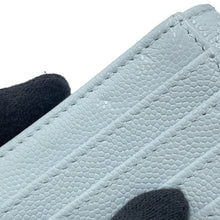 将图像加载到图库查看器中,CHANEL Matelasse CC Logo Fragment Case Baby BlueAP4822 Caviar Leather/Rhinestone