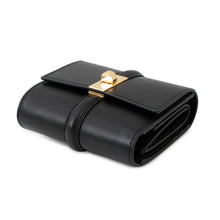 将图像加载到图库查看器中,CELINE 16 Sèze Small Trifold Wallet Black10F523CQ7 Calf Leather