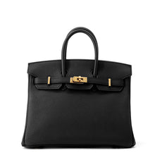Load image into Gallery viewer, HERMES Birkin Black Togo Leather Size 25