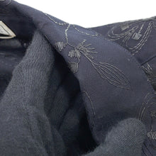 将图像加载到图库查看器中,HERMES Fleur Technique Short Sleeve Overshirt Size 52 Marine Cotton100%