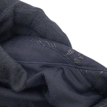 将图像加载到图库查看器中,HERMES Fleur Technique Short Sleeve Overshirt Size 52 Marine Cotton100%