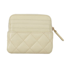 将图像加载到图库查看器中,CHANEL Matelasse CC Logo Classic Zip Coin Purse Baby YellowAP2061 Caviar Leather