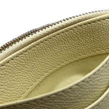 将图像加载到图库查看器中,CHANEL Matelasse CC Logo Classic Zip Coin Purse Baby YellowAP2061 Caviar Leather