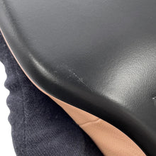Load image into Gallery viewer, HERMES Ballet Flats Cleo Beige Perlino / Gris Argent Leather Size 35