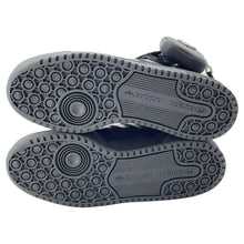 将图像加载到图库查看器中,PRADA Re-NylonPRADAxadidas ForumHigh-top Sneakers Black2TG193 Nylon Leather Size 7 1/2