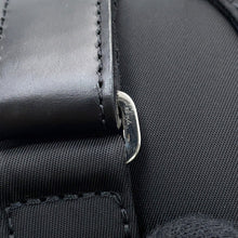 将图像加载到图库查看器中,PRADA Re-NylonPRADAxadidas ForumHigh-top Sneakers Black2TG193 Nylon Leather Size 7 1/2