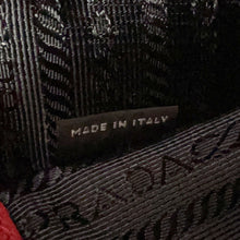 Load image into Gallery viewer, PRADA Vitello Dyno 2-Way Handbag RedBN2693 Leather
