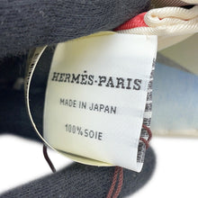 将图像加载到图库查看器中,HERMES Carre Kyoto Marble Whip and Grip Marble Silk Whip and Grip Size 90 Multicolor Silk100%