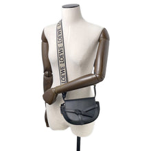 将图像加载到图库查看器中,LOEWE Gate Dual Shoulder Bag BlackA650N46X25 Leather Size Mini