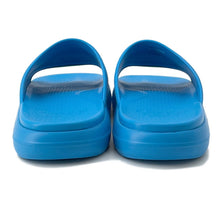 Load image into Gallery viewer, GUCCI Interlocking G Slide Sandals Blue780296 Rubber Size 9