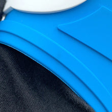 Load image into Gallery viewer, GUCCI Interlocking G Slide Sandals Blue780296 Rubber Size 9