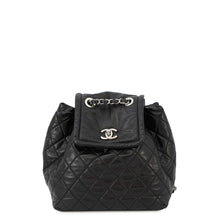 将图像加载到图库查看器中,CHANEL Matelasse Beijing 2in1 Backpack Black Leather