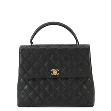 Load image into Gallery viewer, CHANEL CC Logo Handbag BlackA12397 Caviar Leather