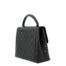 将图像加载到图库查看器中,CHANEL CC Logo Handbag BlackA12397 Caviar Leather
