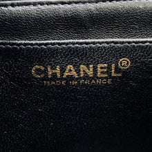 将图像加载到图库查看器中,CHANEL CC Logo Handbag BlackA12397 Caviar Leather