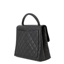 将图像加载到图库查看器中,CHANEL CC Logo Handbag BlackA12397 Caviar Leather