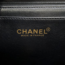 将图像加载到图库查看器中,CHANEL CC Logo Handbag BlackA12397 Caviar Leather