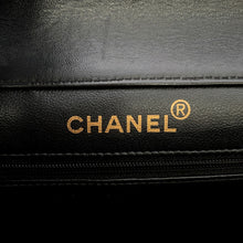 将图像加载到图库查看器中,CHANEL Matelasse Double Face Chainshoulder Black Lambskin