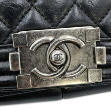 Load image into Gallery viewer, CHANEL Boy Chanel Matelasse Shoulder Bag BlackA67086 Leather